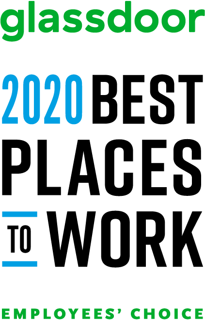 Glassdoor 2020 Best Places to Work Employees' Choice logo