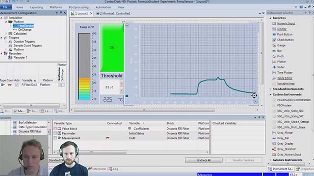 Frank Schmidtmeier, of dSPACE, and Christoph Hahn, of MathWorks, guide you step-by-step through the workflow from reading sensor data to your Simulink model to auto-generated C code running on the ECU.