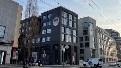 Munich office exterior.