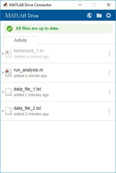 MATLAB Drive auf Ihrem Desktop verwenden