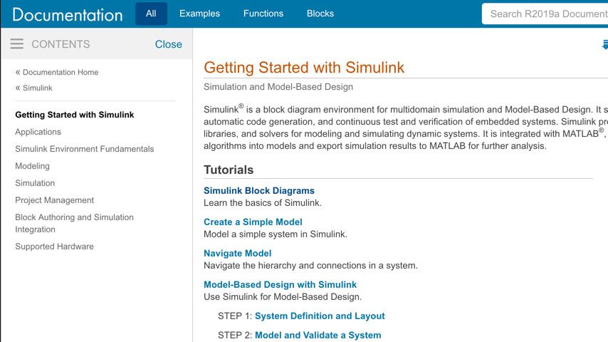 Erste Schritte mit Simulink