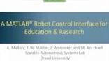 In this webinar we present a hardware-in-the-loop robot control interface built on top of the MATLAB programming environment. Specifically, we leverage MATLAB integration with external languages to develop toolboxes to interface with off-the-shelf ro