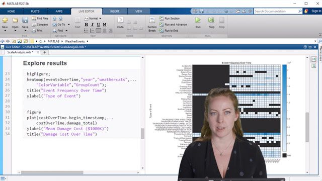 Learn how tall arrays in MATLAB make it easy to work with large amounts of data – whether it is stored locally or in the cloud.