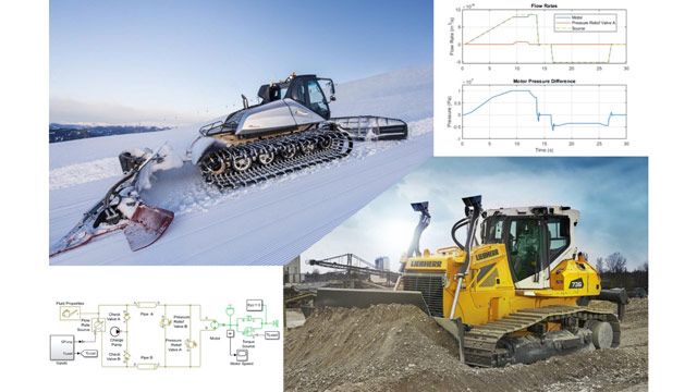 MCI, Prinoth et Liebherr développent des jumeaux numériques pour aider au développement de véhicules à chenilles