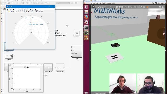 Simulation is a great way to test and tune control algorithms for quadcopters. Julien Cassette talks about using Simulink, Robotics Operating System (ROS), and Gazebo to simulate quadcopter missions from student competitions.