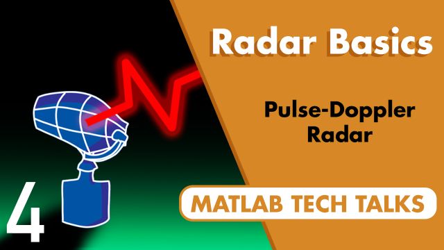 Watch an introduction to the concept of pulse-Doppler radar. Learn how to determine range and radial velocity using a series of radar pulses.