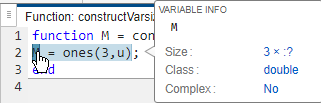 Generate Code for Variable-Size Arrays - MATLAB & Simulink