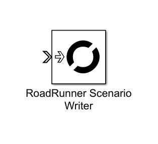 RoadRunner Scenario Writer block