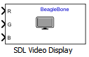 SDL Video Display block