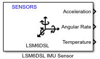 LSM6DSL sensor block
