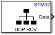 UDP Receive block