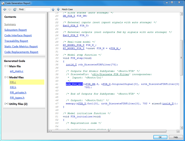 Support Fixed-Point FIR Filter on ARM Cortex-M Processor