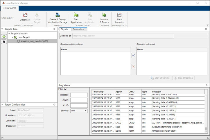 Get Started with Embedded Coder Support Package for Linux Applications