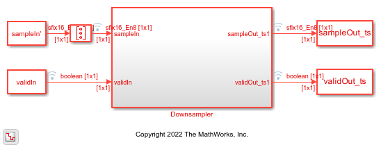 Implement Downsampler For HDL