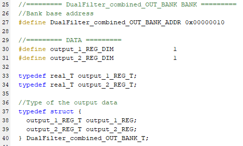 Auto-Generated Memory Map with Single Address Option