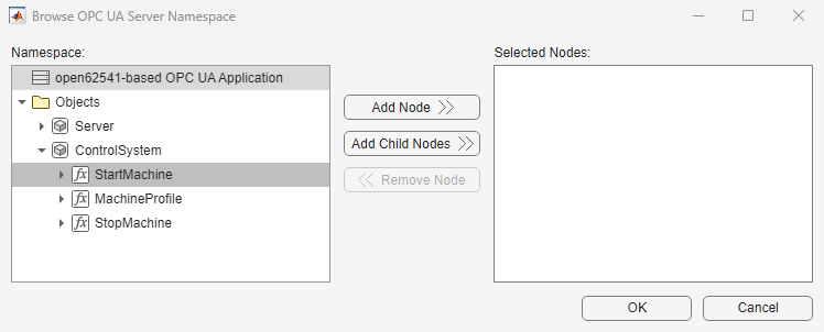 Call Method Nodes from OPC UA Client