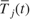 $\bar{T}_j(t)$
