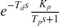 $e^{-T_d s}\frac{K_p}{T_p s+1}$