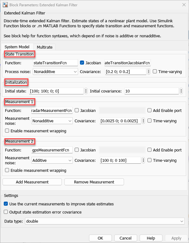 Estimate States of Nonlinear System with Multiple, Multirate Sensors