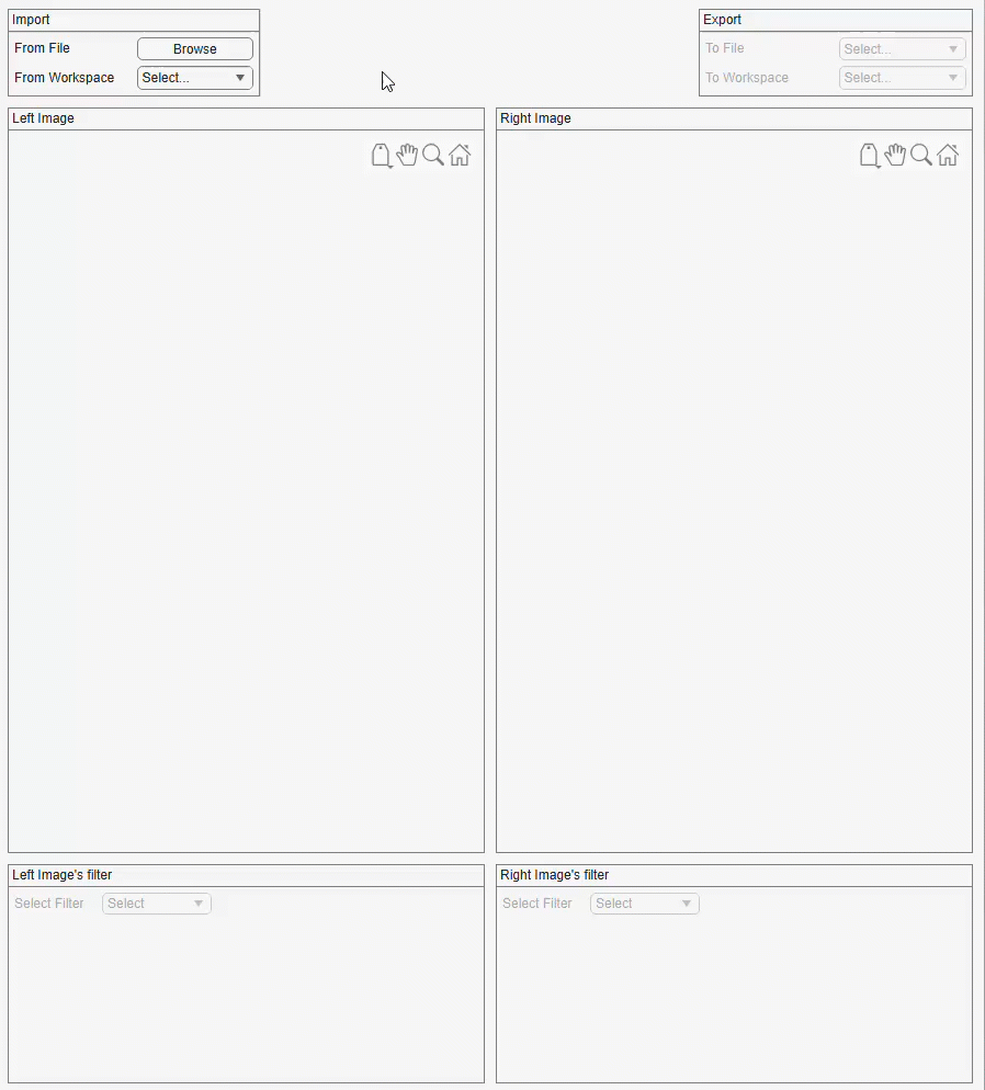Import image into the app.