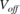 $V_{off}$