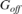 $G_{off}$