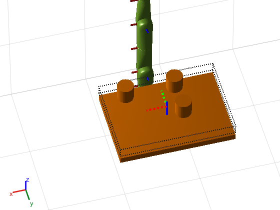 Figure contains an axes object. The axes object with xlabel X, ylabel Y contains 65 objects of type line, patch. These objects represent base_link, Shoulder_Link, HalfArm1_Link, HalfArm2_Link, ForeArm_Link, Wrist1_Link, Wrist2_Link, Bracelet_Link, EndEffector_Link, Shoulder_Link_mesh, HalfArm1_Link_mesh, HalfArm2_Link_mesh, ForeArm_Link_mesh, Wrist1_Link_mesh, Wrist2_Link_mesh, Bracelet_Link_mesh, base_link_mesh, Shoulder_Link_coll_mesh, HalfArm1_Link_coll_mesh, HalfArm2_Link_coll_mesh, ForeArm_Link_coll_mesh, Wrist1_Link_coll_mesh, Wrist2_Link_coll_mesh, Bracelet_Link_coll_mesh, base_link_coll_mesh, EndEffector_Link_coll_mesh.