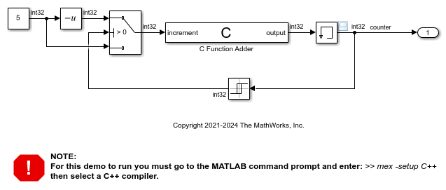 Call C++ Class Methods Directly from a C Function Block