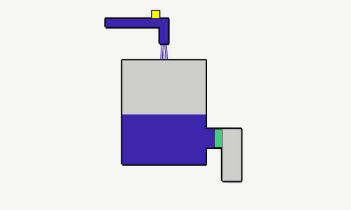 Animation of tank filling and emptying.