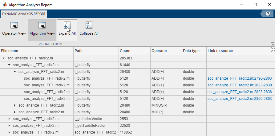 matlab return