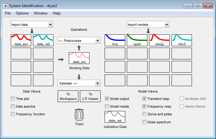 System Identification app