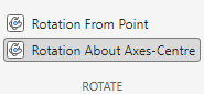 Rotate section on app toolstrip