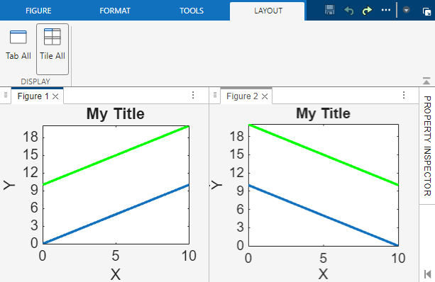Figure window with Figure 1 on the left and Figure 2 on the right