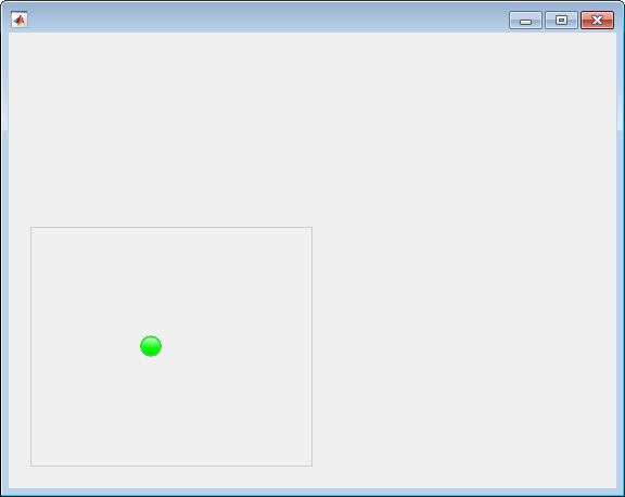 Lamp in a panel in a UI figure window