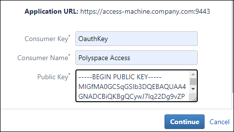 Jira configuration of oauth.