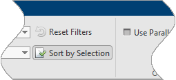 Sort by Selection button