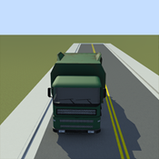Garbage truck icon