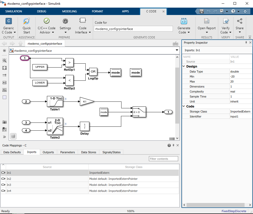 Simulink Coder App