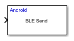 BLE Send block