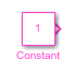 Constant block with the foreground color magenta