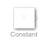 Constant block with the foreground color white