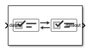 Block icon of interprocess data channel.