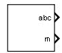 Three-Phase Programmable Generator block