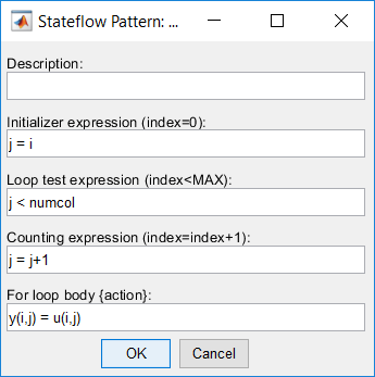 Pattern dialog box.