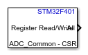 Register Read/Write Block