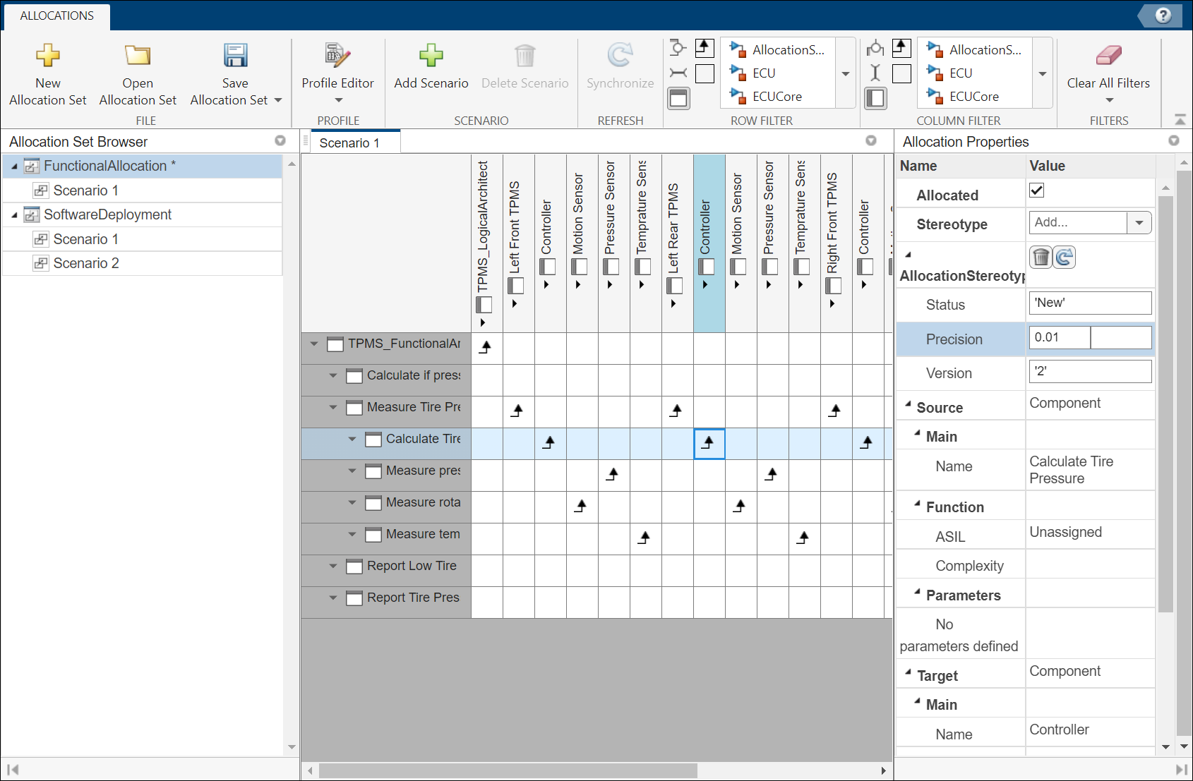 Allocation Editor Tool