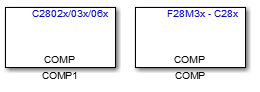 C2802x/C2803x/C2806x/F28M3x COMP block