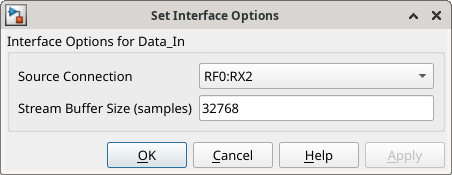 Data_In interface options