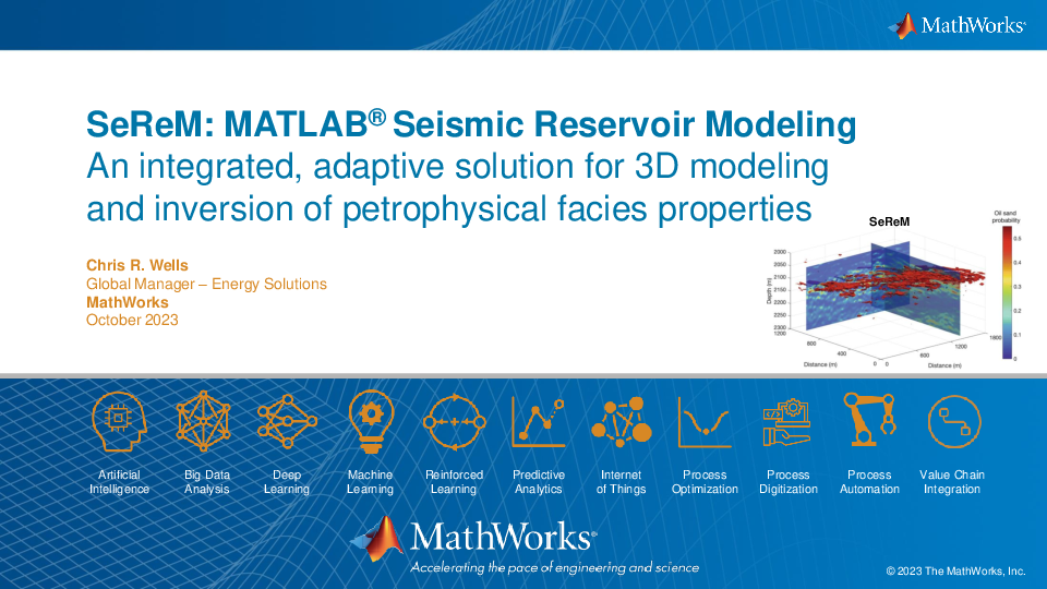 SeReM: MATLAB® Seismic Reservoir Modeling