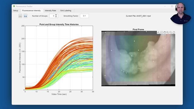 Use control point mapping to register and transform video frames, aligning each with a specified reference image (e.g., the initial video frame).